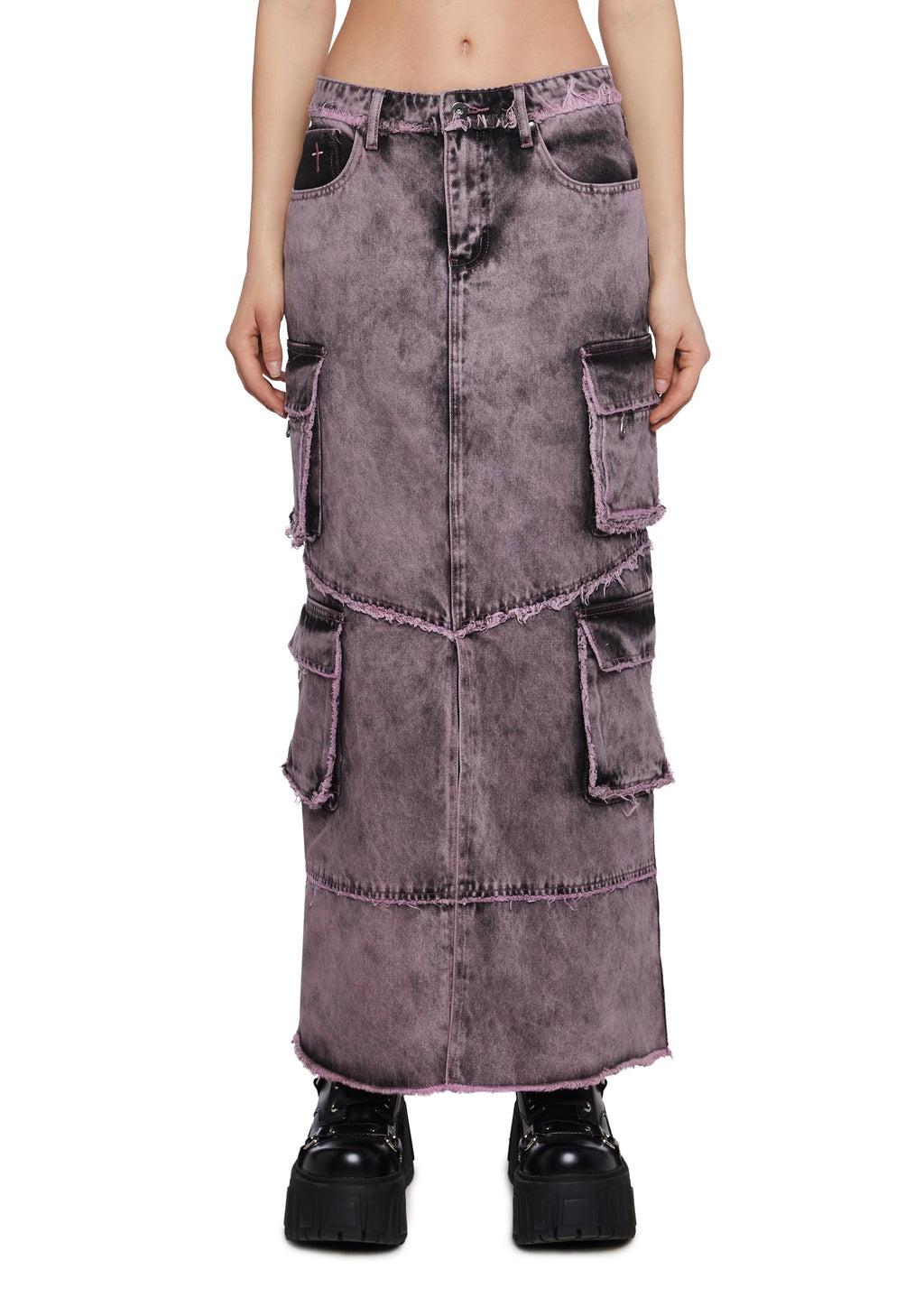 Vortex Cargo Maxi Skirt