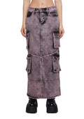 Vortex Cargo Maxi Skirt
