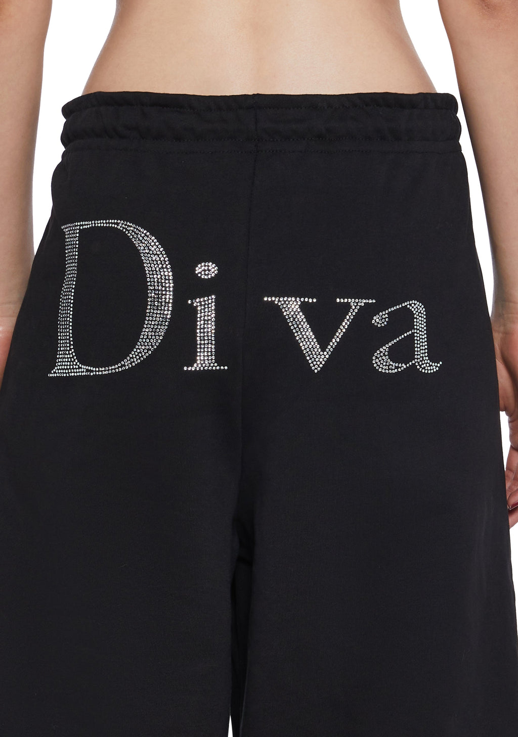 Diva Rhinestone Sweatpants