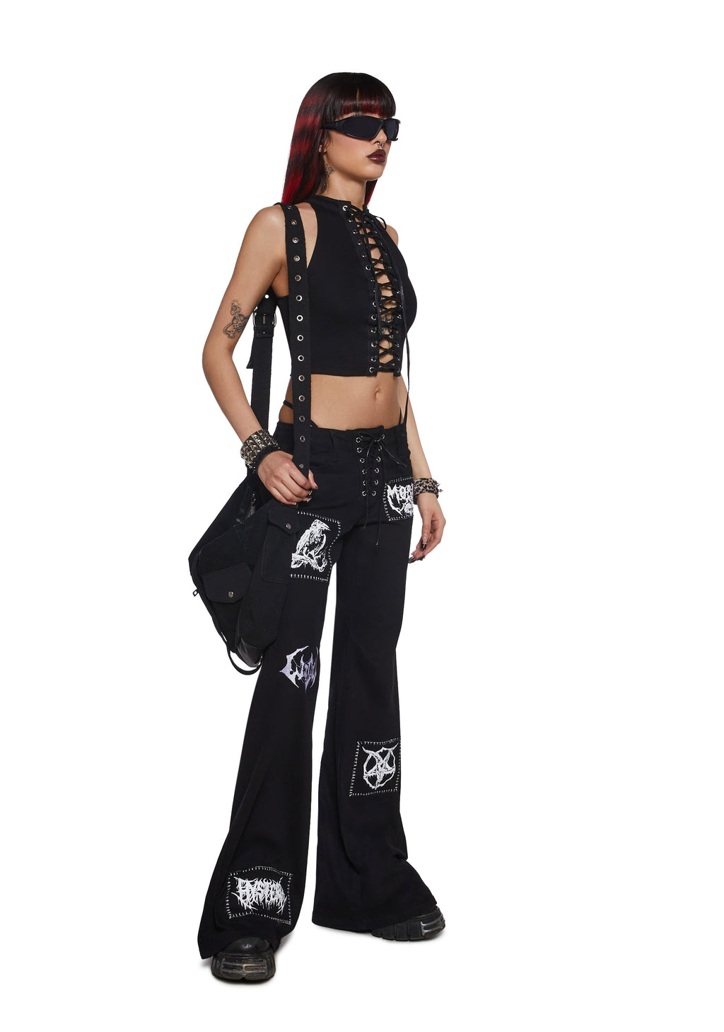 Morbid Curiosity Flare Pants