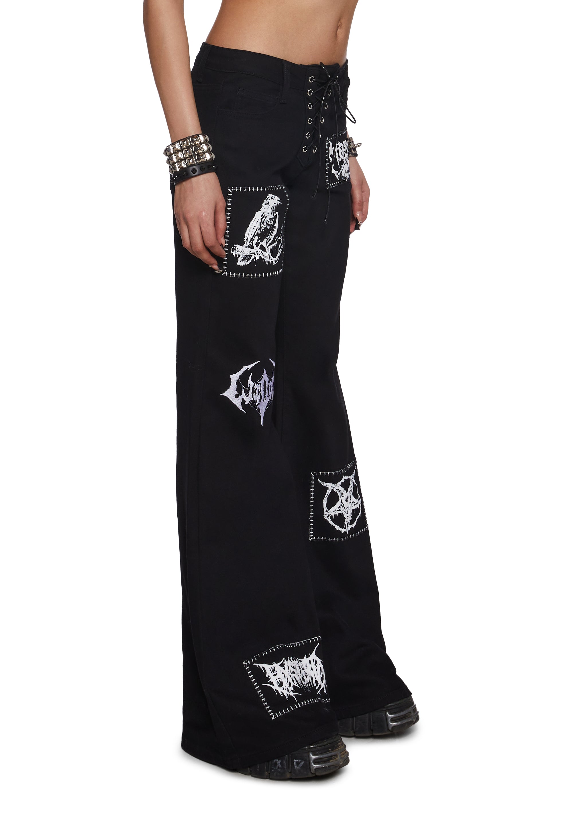 Morbid Curiosity Flare Pants