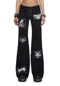 Morbid Curiosity Flare Pants