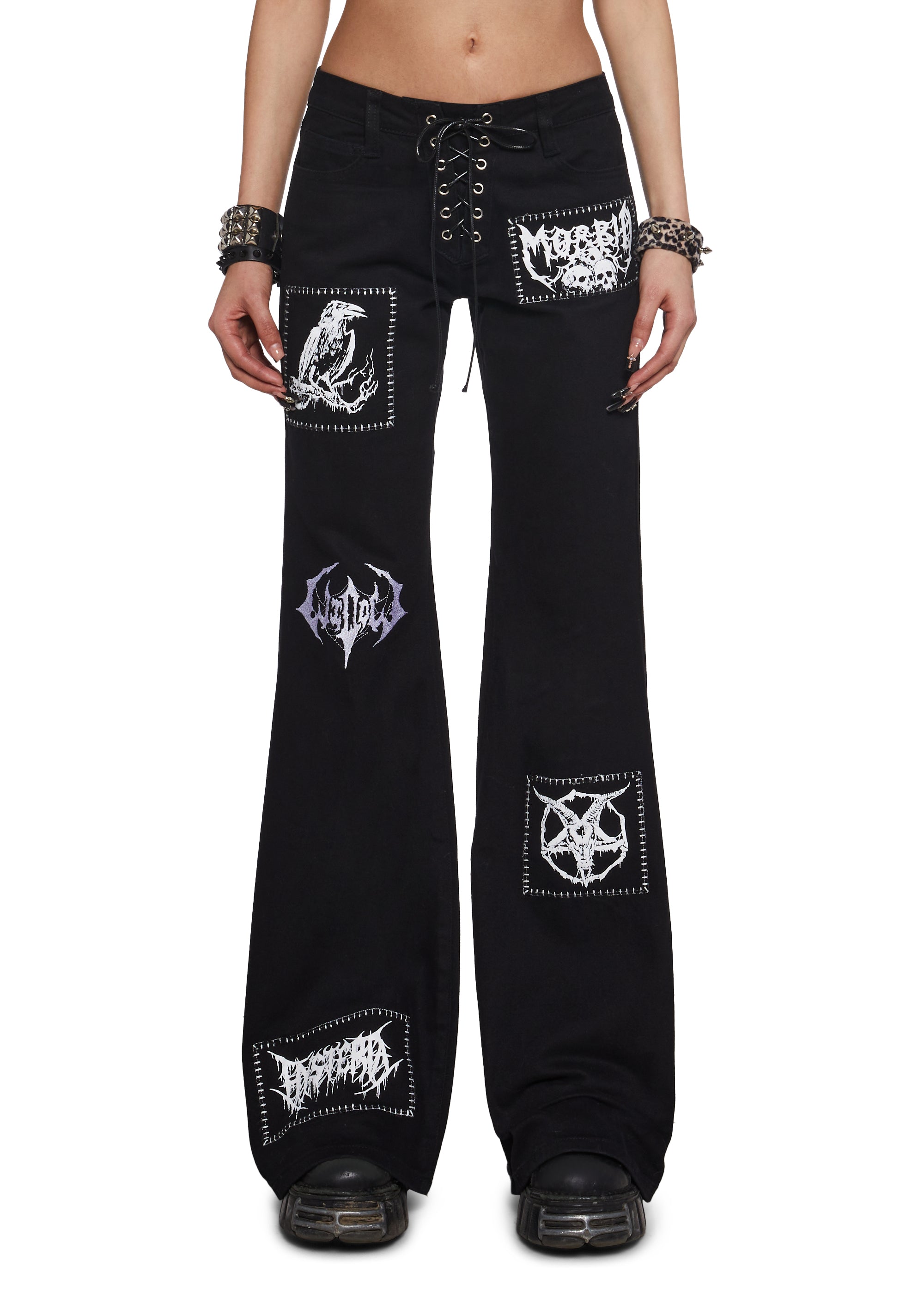 Morbid Curiosity Flare Pants