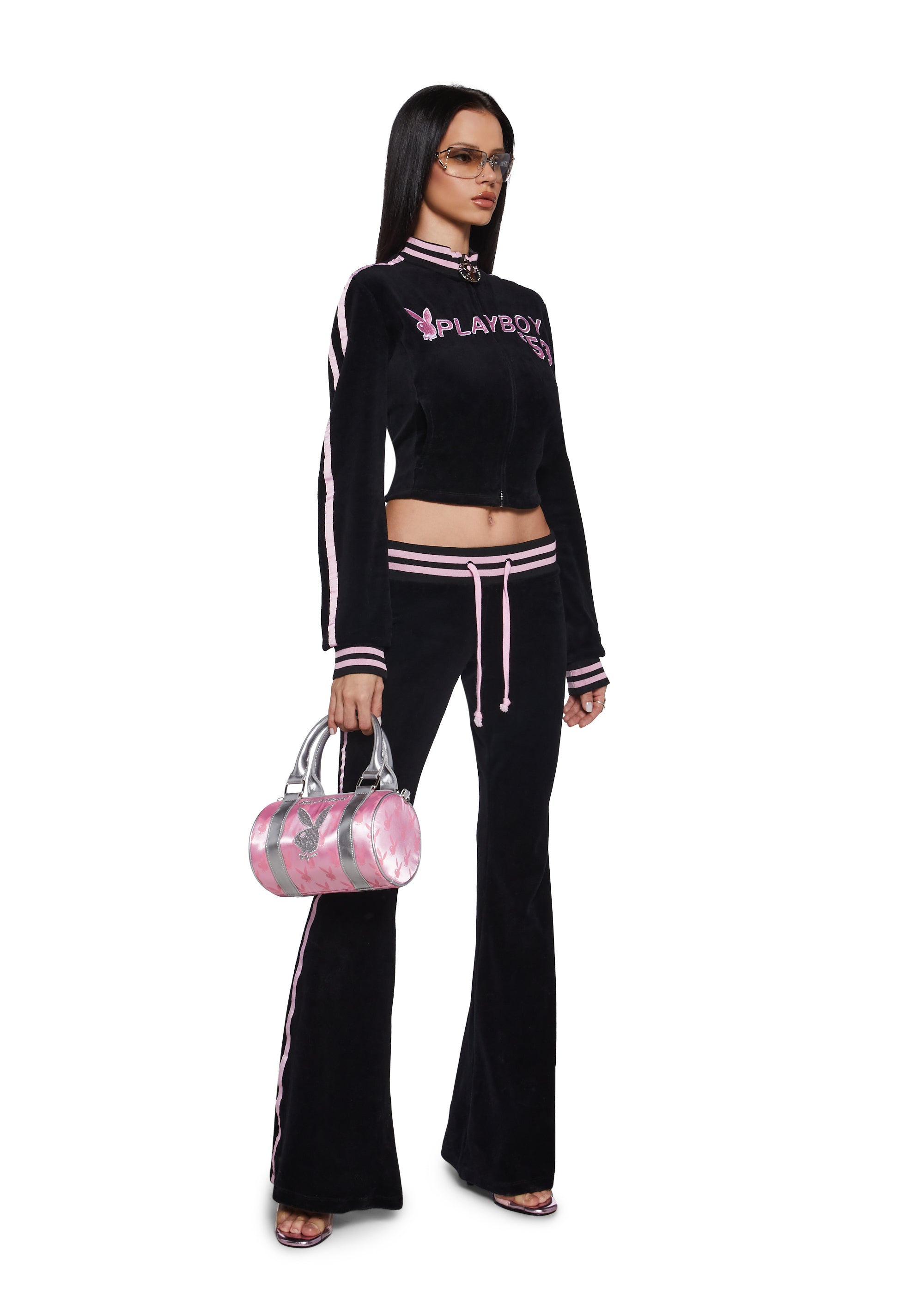 Leisurely Yours Velour Track Pants