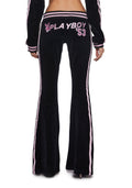Leisurely Yours Velour Track Pants