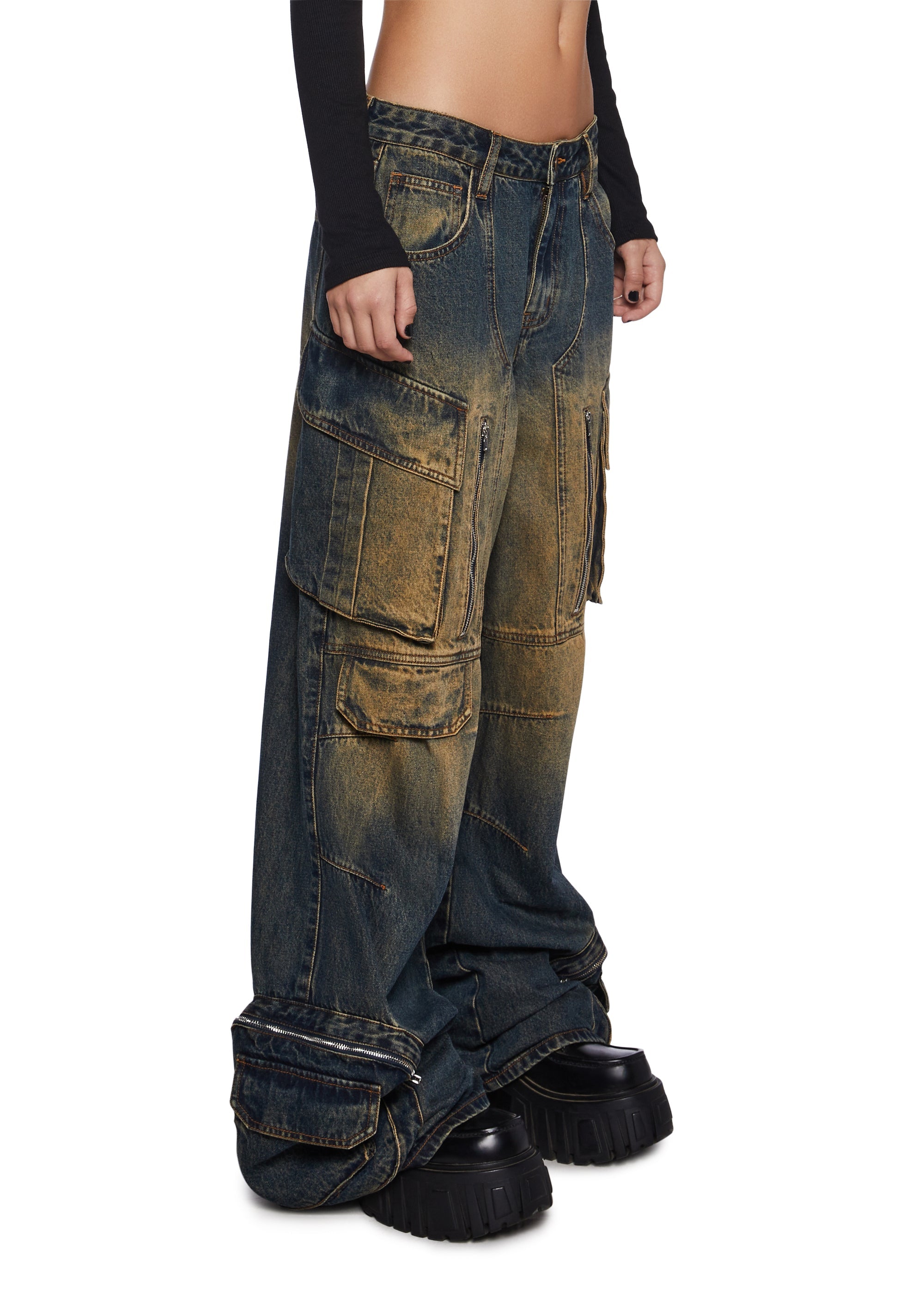 Bending The Rules Cargo Jeans