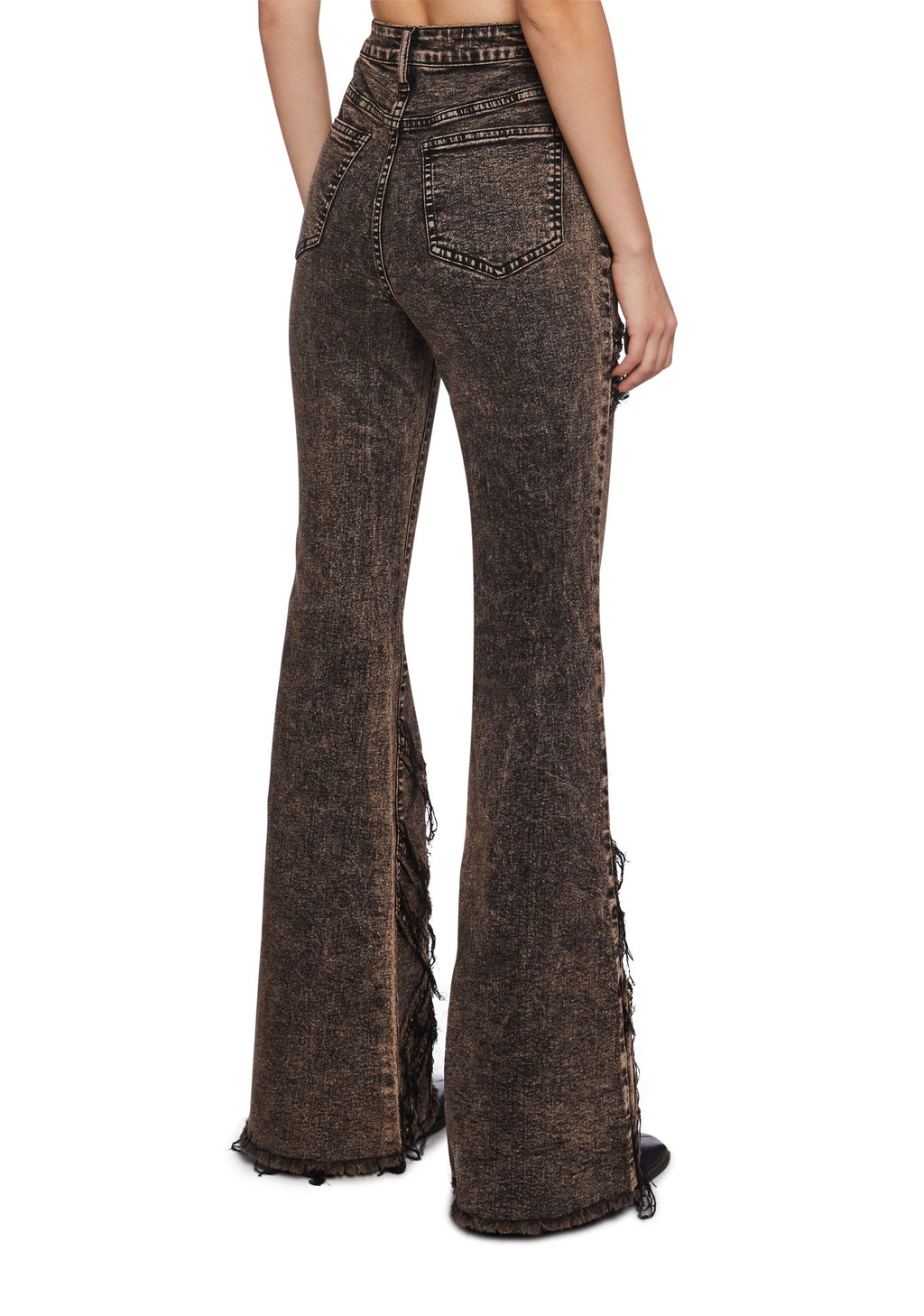 My Personality Flared Denim Jeans