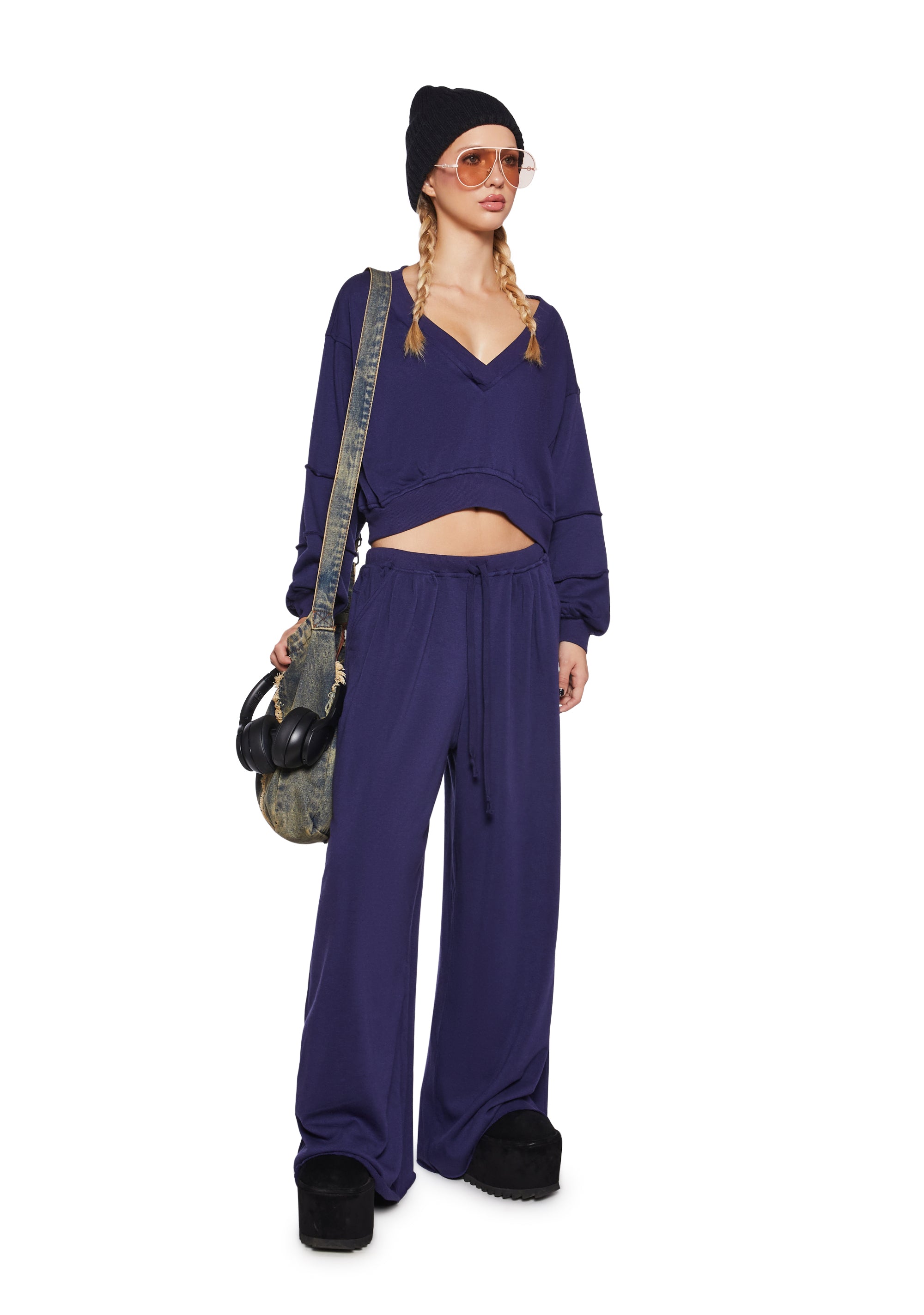 Chic Chill Wide Leg Sweatpants