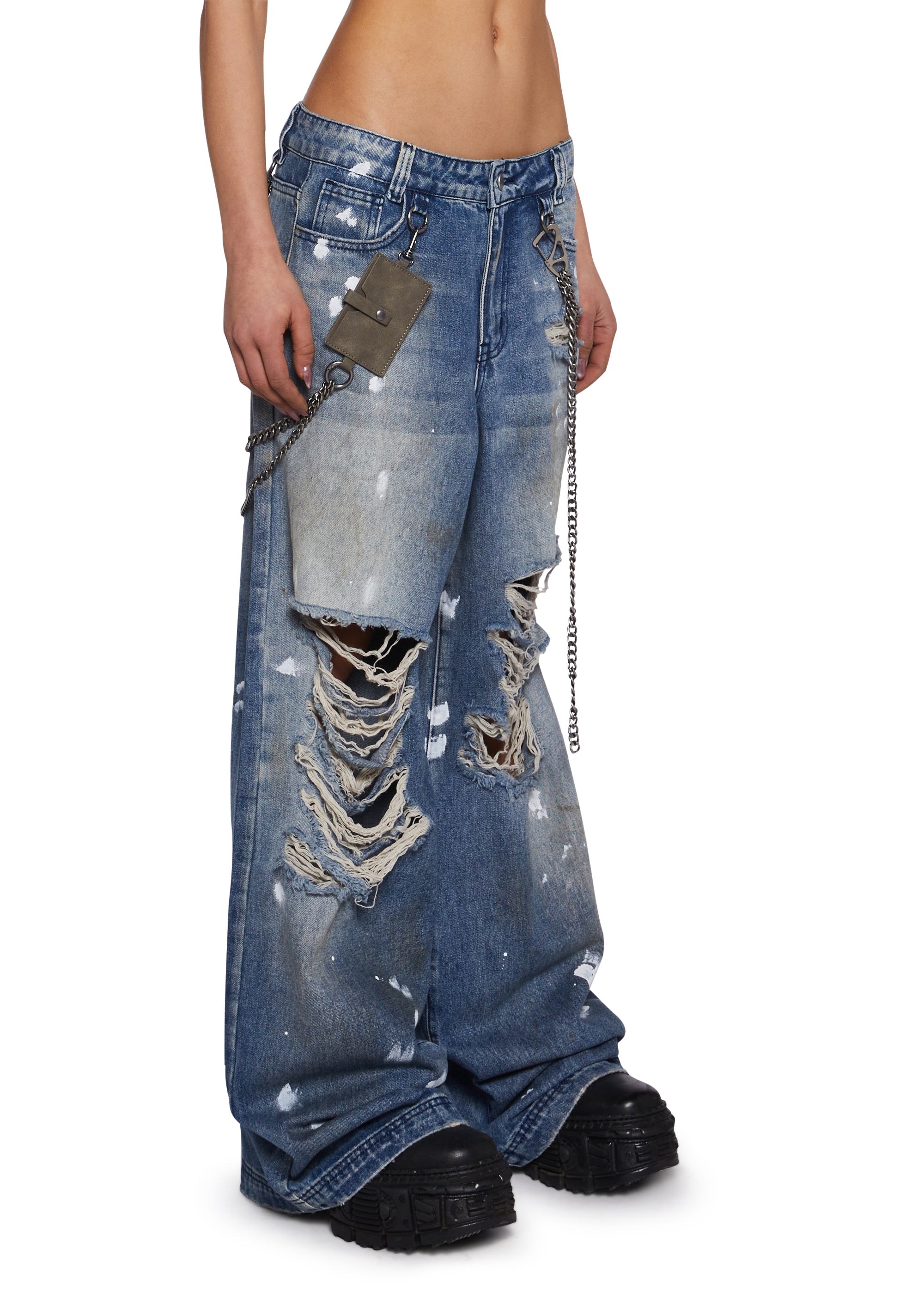Hot Reputation Wide Leg Jeans