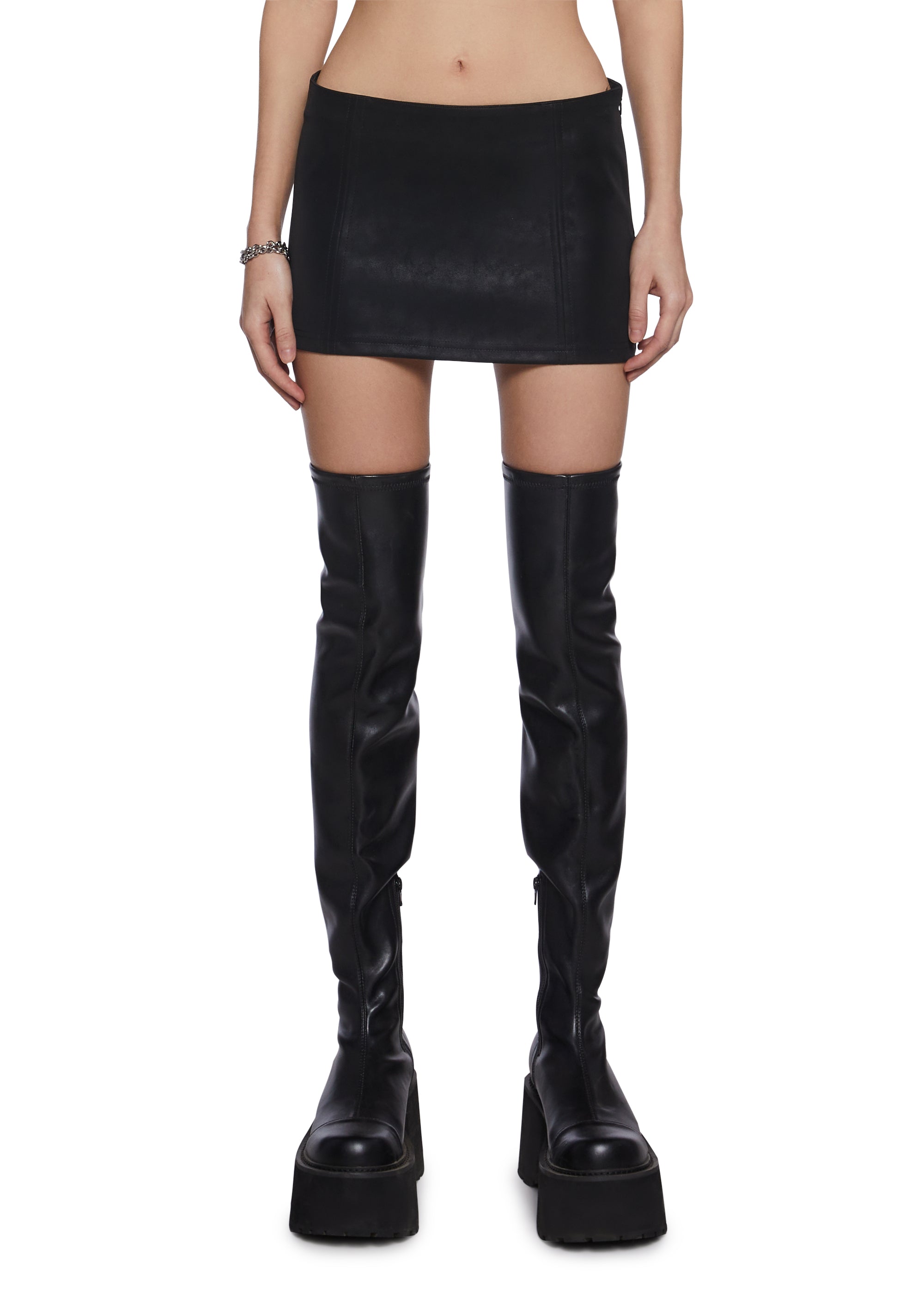 Chord Mini Skirt