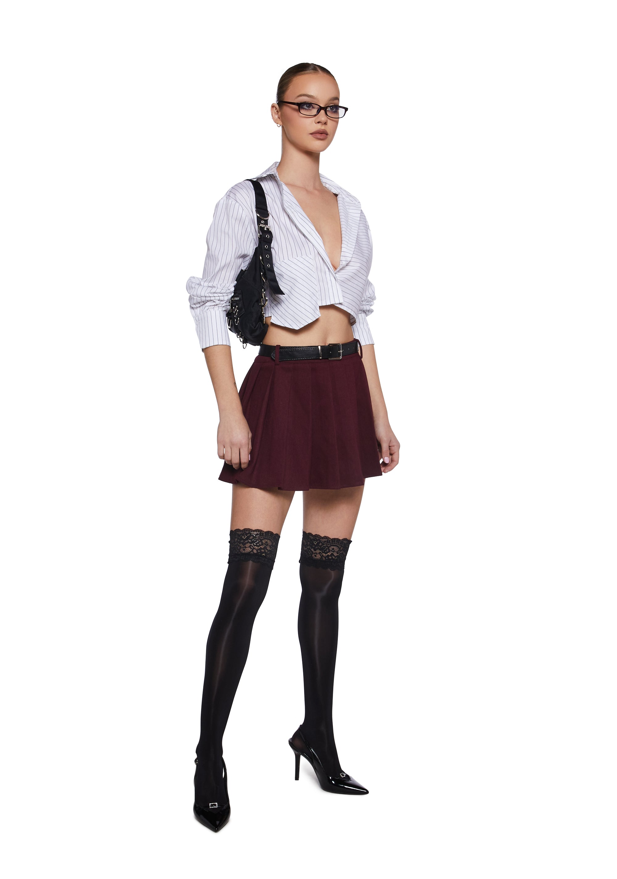 Renewed Interest Pleated Skirt