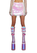 Sweet Bubble Blizzard Sequin Skirt