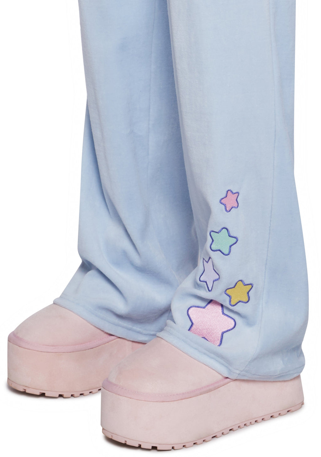 All The Starlight Velour Track Pants